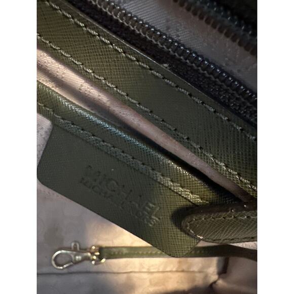 Medium Michael Kors Green Selma Bag - Picture 7 of 10
